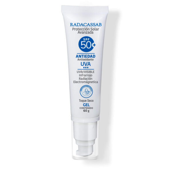 PROTECTOR SOLAR AVANZADO TOQUE SECO - GEL ANTIEDAD - ANTIOXIDANTE